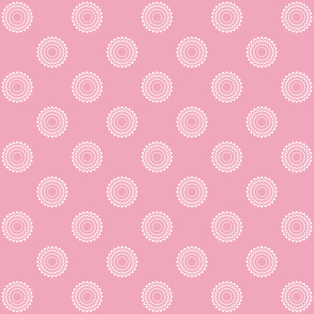 Floral pattern, pastel background in pink tonesのイラスト素材