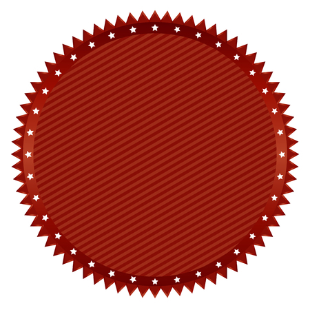 Vector vintage labels in dark red tonesのイラスト素材