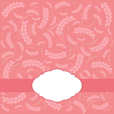 Vintage card design for greeting card, invitation, menuのイラスト素材