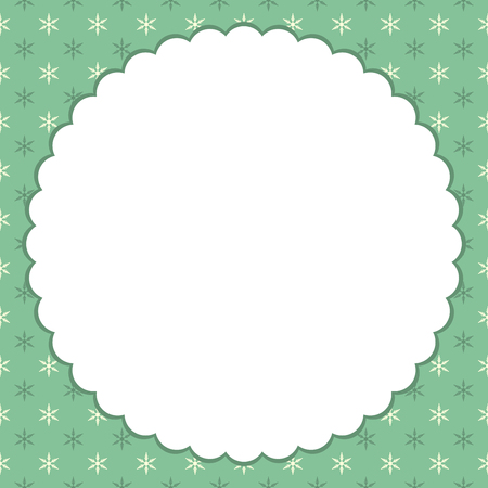 abstract Christmas background with snowflakes. Vector card.のイラスト素材