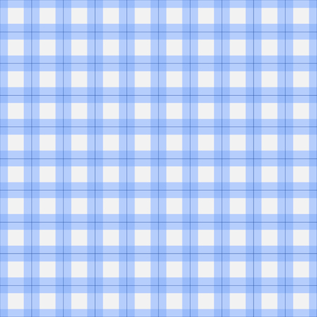 Seamless Pattern Plaid Texture Background in blueのイラスト素材