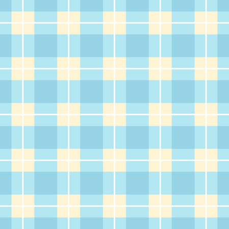 Blue plaid pattern.のイラスト素材