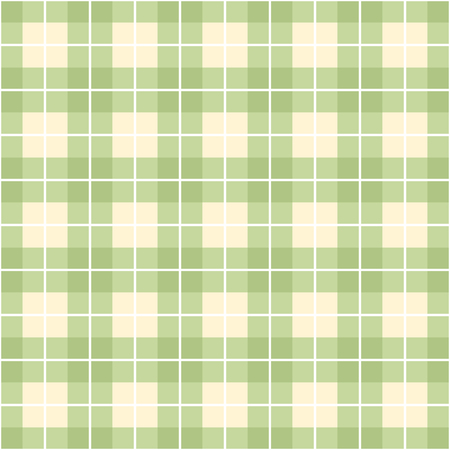 Checkered green seamless pattern, ,vector background illustration