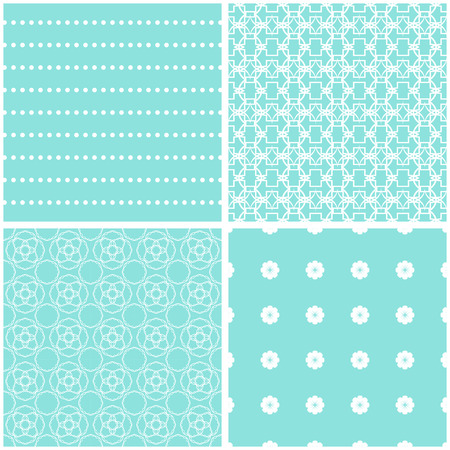 Sweet seamless patterns. Texture for fabric and paper or scrap booking.のイラスト素材