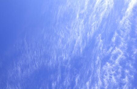 cumulus white clouds against a beautiful blue sky