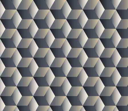 Abstract geometric background with cubesのイラスト素材