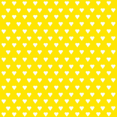 Seamless vector pattern with white hearts on pastel backgroundのイラスト素材