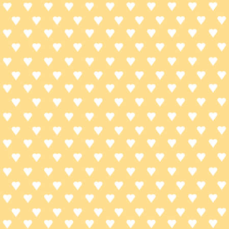 Seamless vector pattern with white hearts on pastel backgroundのイラスト素材