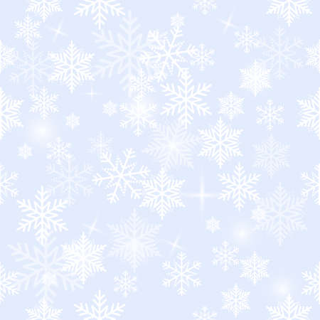 Snowflake vector pattern.のイラスト素材