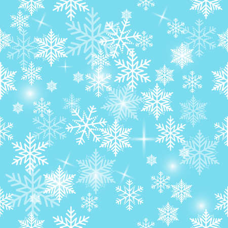 Snowflake vector pattern.のイラスト素材