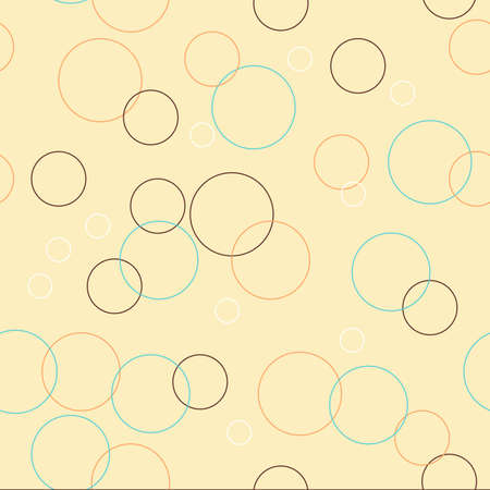 An abstract   background of various circlesの写真素材
