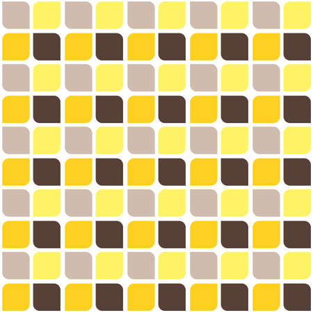 Seamless pattern of geometric shapes. Squares, rhombuses. Geometric background.のイラスト素材