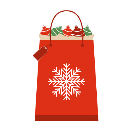 Christmas packages with gifts for christmas and new year. Merry Christmas.のイラスト素材