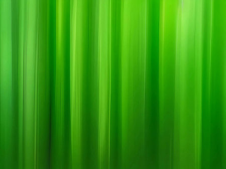 Green lines on a blurred abstract background with a gradient. Generative AI.の素材