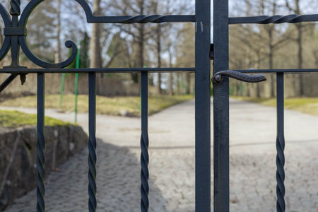 A peaceful Lutheric cemetery in Finland, door to the medieval stone church.