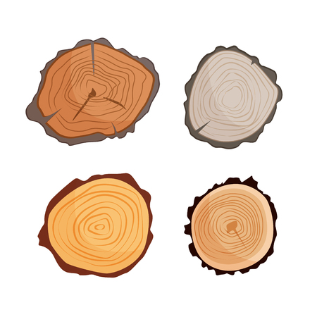 Vector illustration of tree spitsのイラスト素材