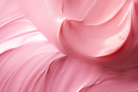 Body milk creamy backdrop. Beauty skincare cosmetic product, smudged moisturizerの素材