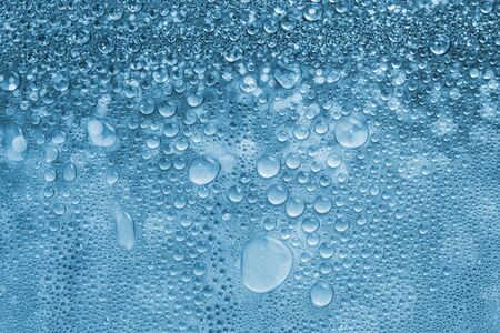 transparent drops textureの写真素材