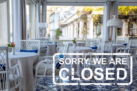 restaurant closed due to Covid-19