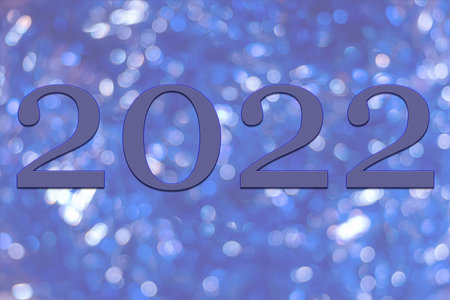 Very Peri color of the year 2022 and date 2022 on trendy Very Peri color with beautiful bokeh....
