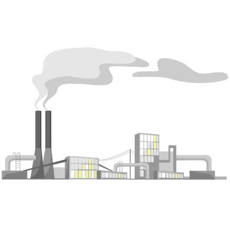 industrial view  のイラスト素材