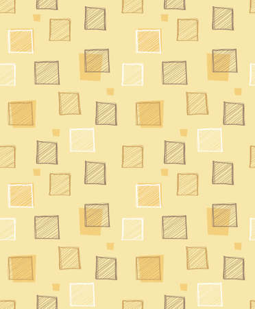 Seamless abstract geometric colorful vector patternのイラスト素材