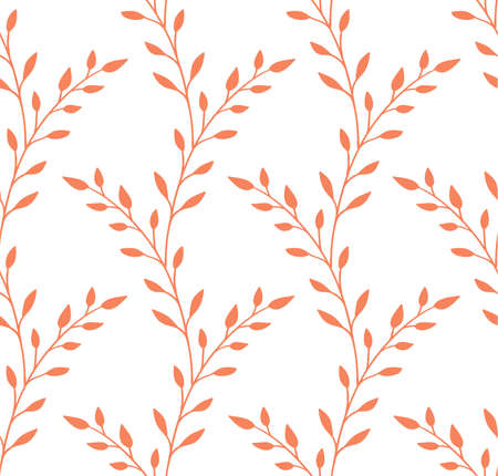 Vector seamless pattern. floral stylish backgroundのイラスト素材