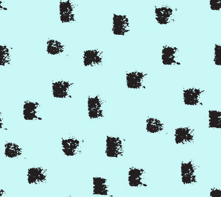 Seamless pattern. Hand drawn splashes background. Grunge pattern.