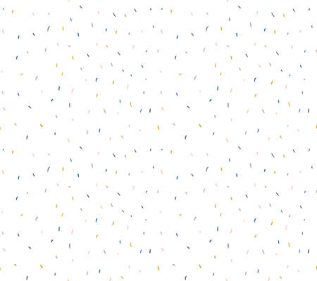 Abstract Confetti Background Pattern. Repeating Pastel Confetti Pattern. Vector illustration.のイラスト素材