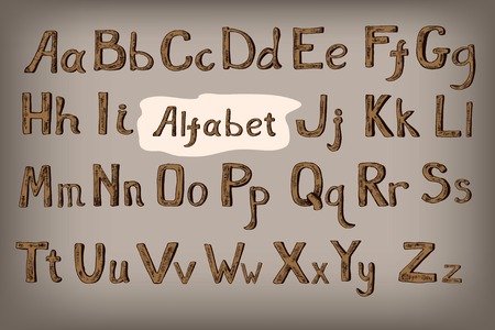 Set of ABCのイラスト素材