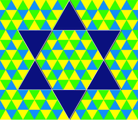 geometric patternのイラスト素材