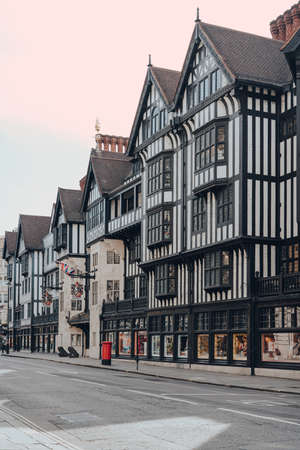 London, UK - June 13, 2020: Exterior of the closed Liberty Department Store in London. Opened in...