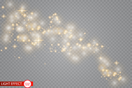 Glow light effect. Vector illustration. Christmas flash Concept.Eps10のイラスト素材