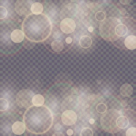 Glow light effect. Cloud of glittering dust. Vector illustration. Christmas flash Conceptのイラスト素材