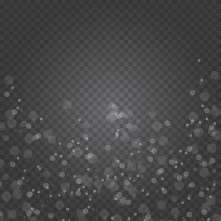 Glow light effect. Vector illustration. Christmas flash Concept.のイラスト素材