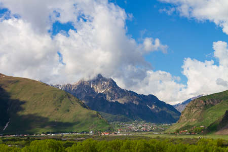 Majestic Caucasus Mountains, Georgia Stepantsmindaの写真素材