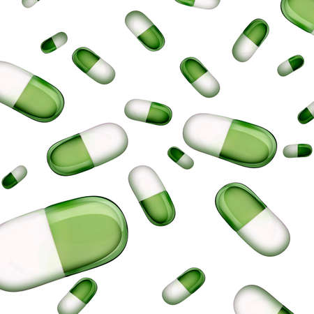 Illustration of medicinesの写真素材