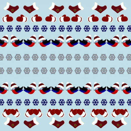 Background. Christmas illustration of the elements.の写真素材