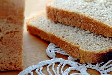 Slices of bread  Photo の写真素材