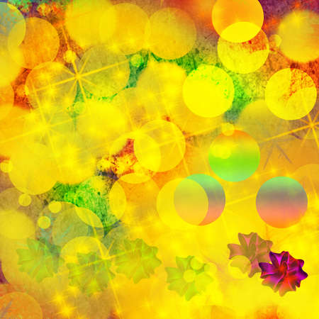 Bow and ribbon  Illustration の写真素材