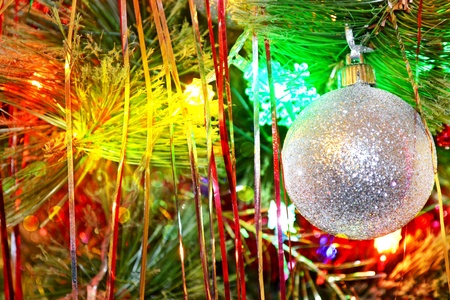Christmas tree  Christmas toy  Ball   の写真素材