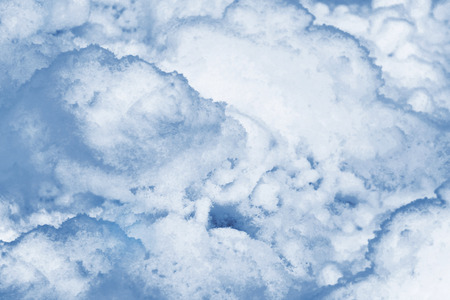 background of snow