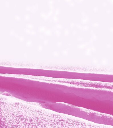 Background. Winter landscape. The texture of the snow. Road. outdoorsの写真素材