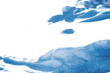 Blur Background. Winter landscape. The texture of the snow. outdoor
