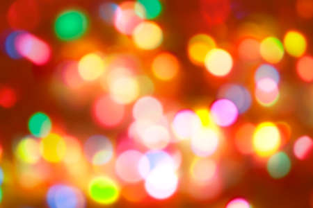 Blurred bright autumn background. Abstract colorful bokeh