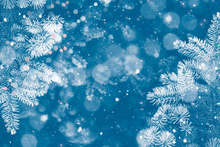 toy. Christmas abstract colorful festive background. greeting card. Winter landscape.