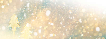 Blurred background. Christmas tree decorated with bright toys. greeting cardの写真素材