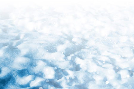 Blur Background. Winter landscape. The texture of the snow. outdoorの写真素材
