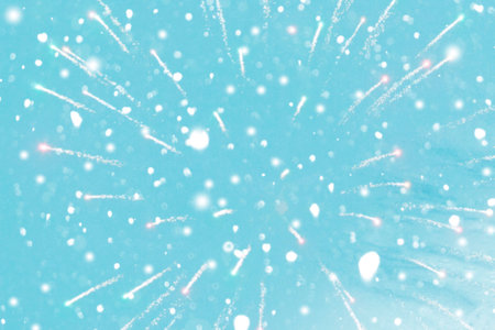 New Years Eve. Blur Background. Winter landscape. The texture of the snow. outdoor