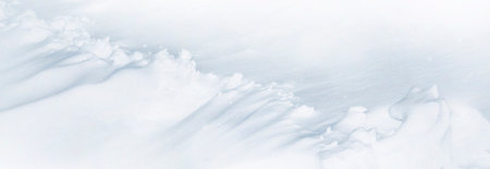 For design. Soft focus. Snow texture after a heavy snowstorm. Winter pattern. View copy space